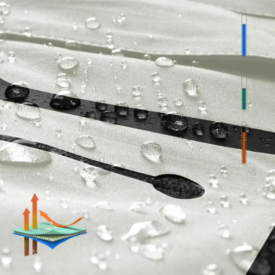 Quinn | Waterdichte outdoorjas met reverskraag
