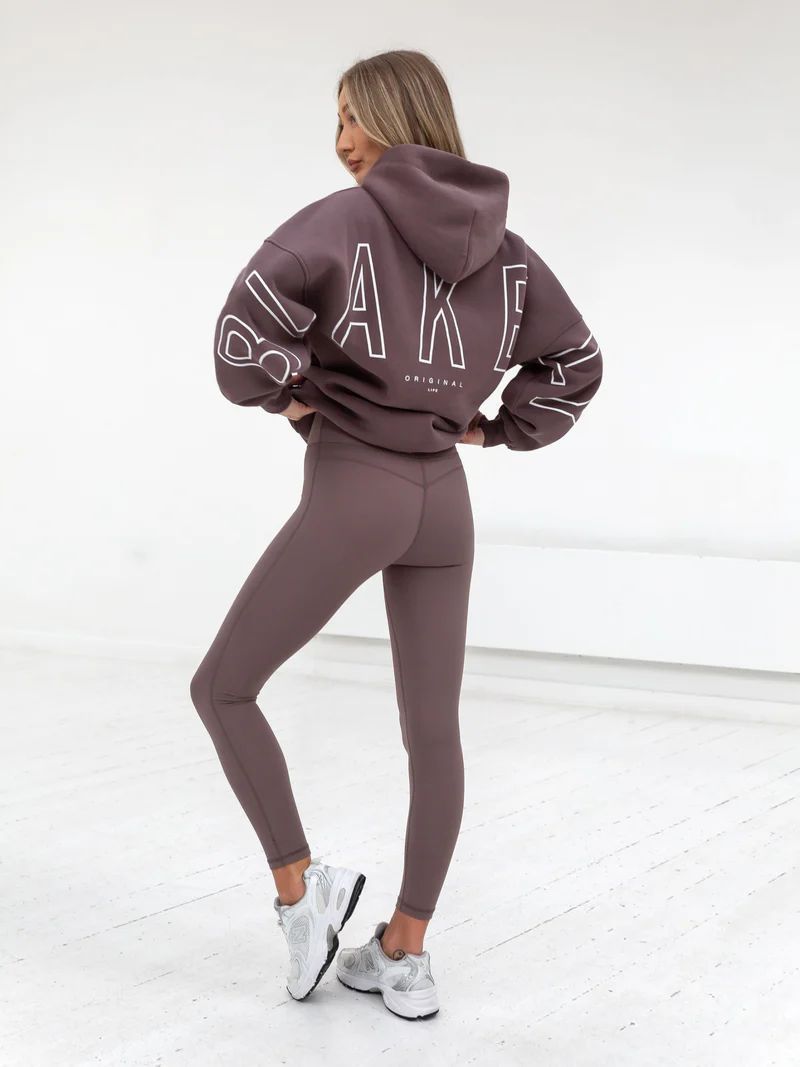 Aly | Loose Fit Hoodie met Grafische Print en Katoenmix