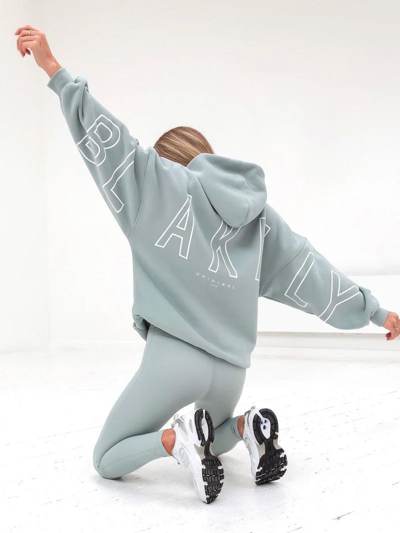 Aly | Loose Fit Hoodie met Grafische Print en Katoenmix