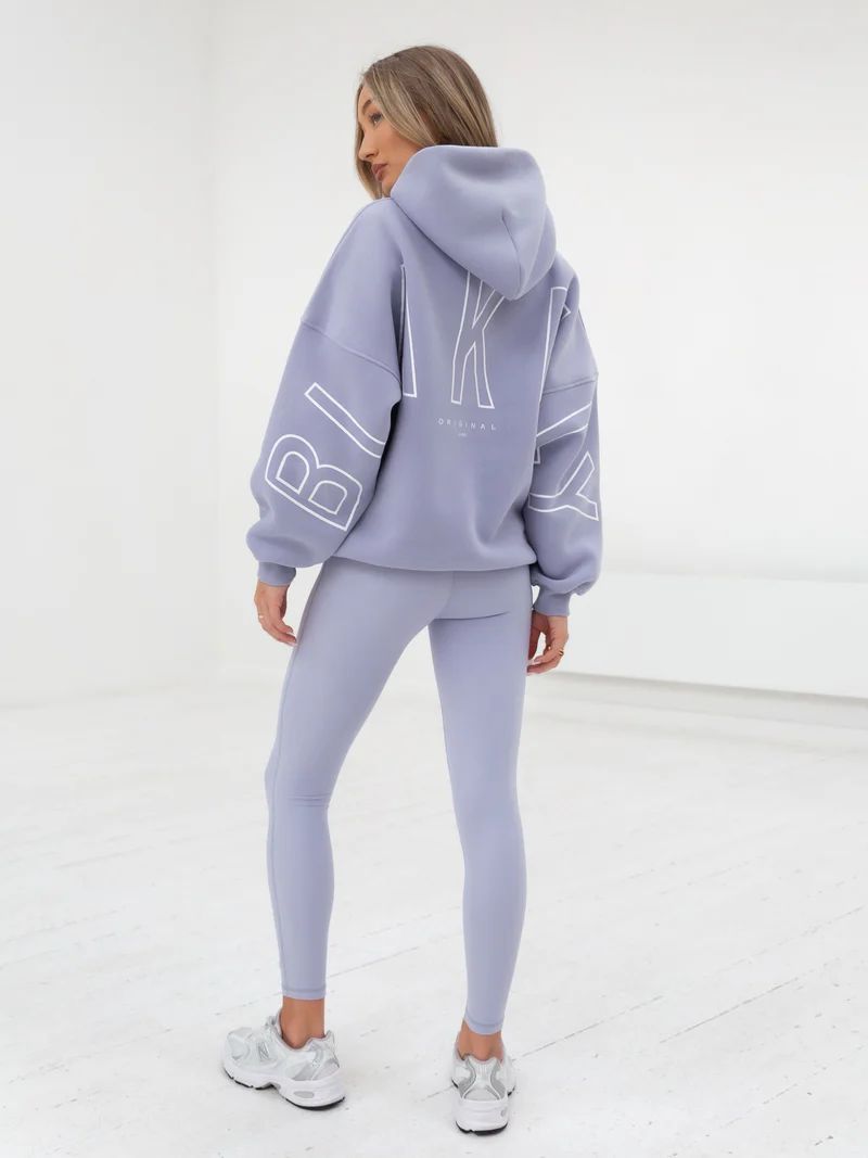 Aly | Loose Fit Hoodie met Grafische Print en Katoenmix