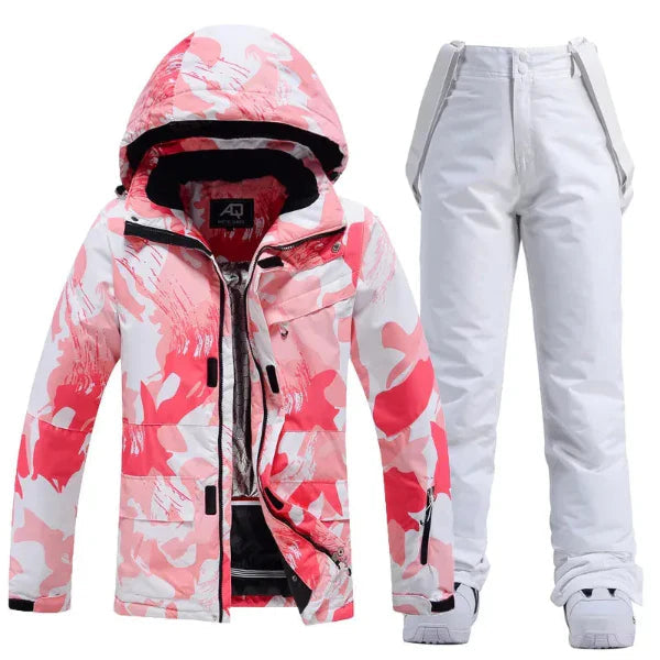 Leila | Isolatie Ski Outfit – Waterbestendig Set met Capuchon