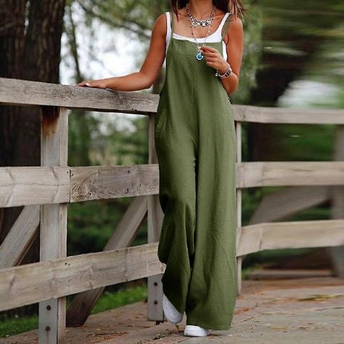 Lilou | Stijlvolle en Comfortabele Mouwloze Jumpsuit