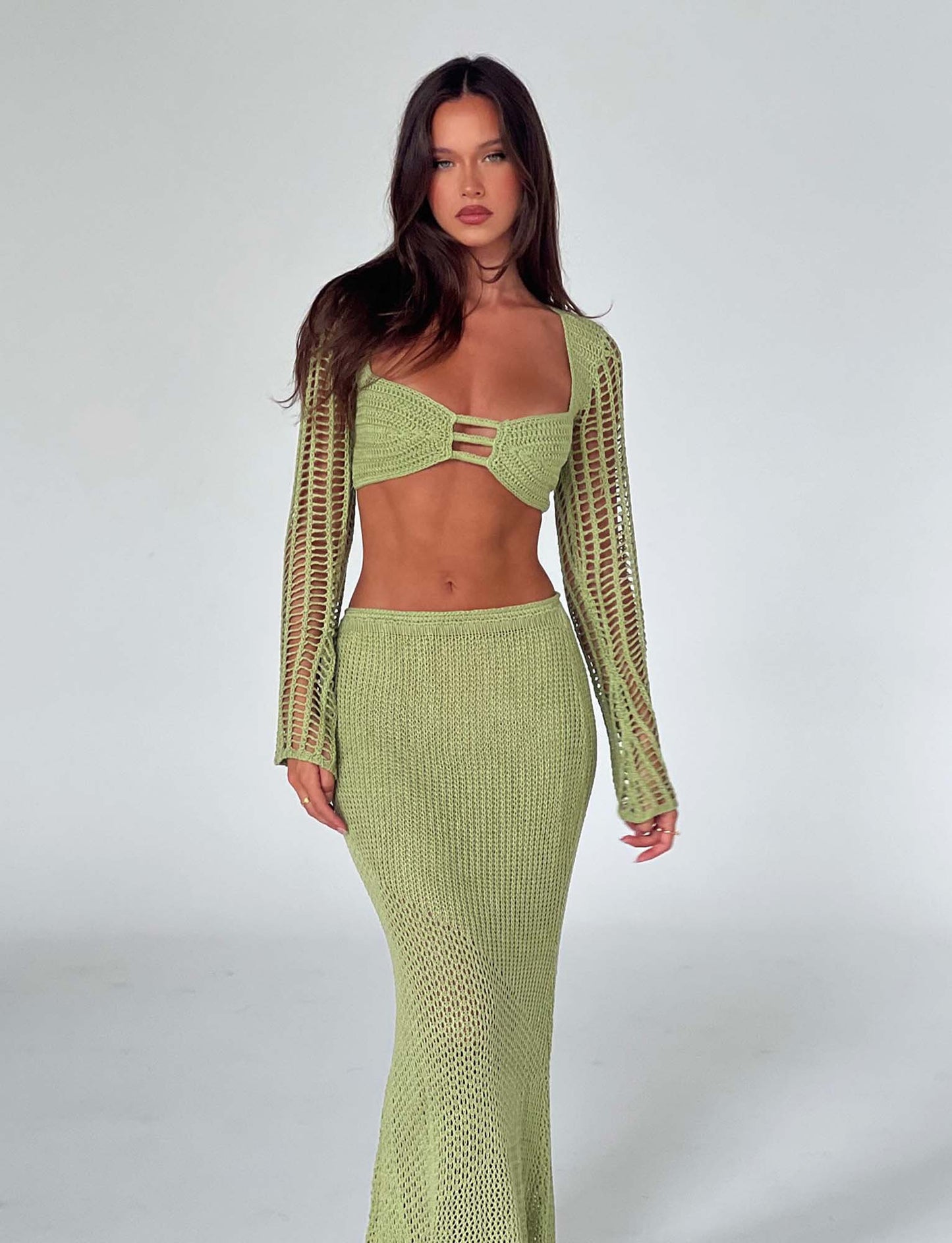 Cally | Gebreide Zomerset met Top en Rok