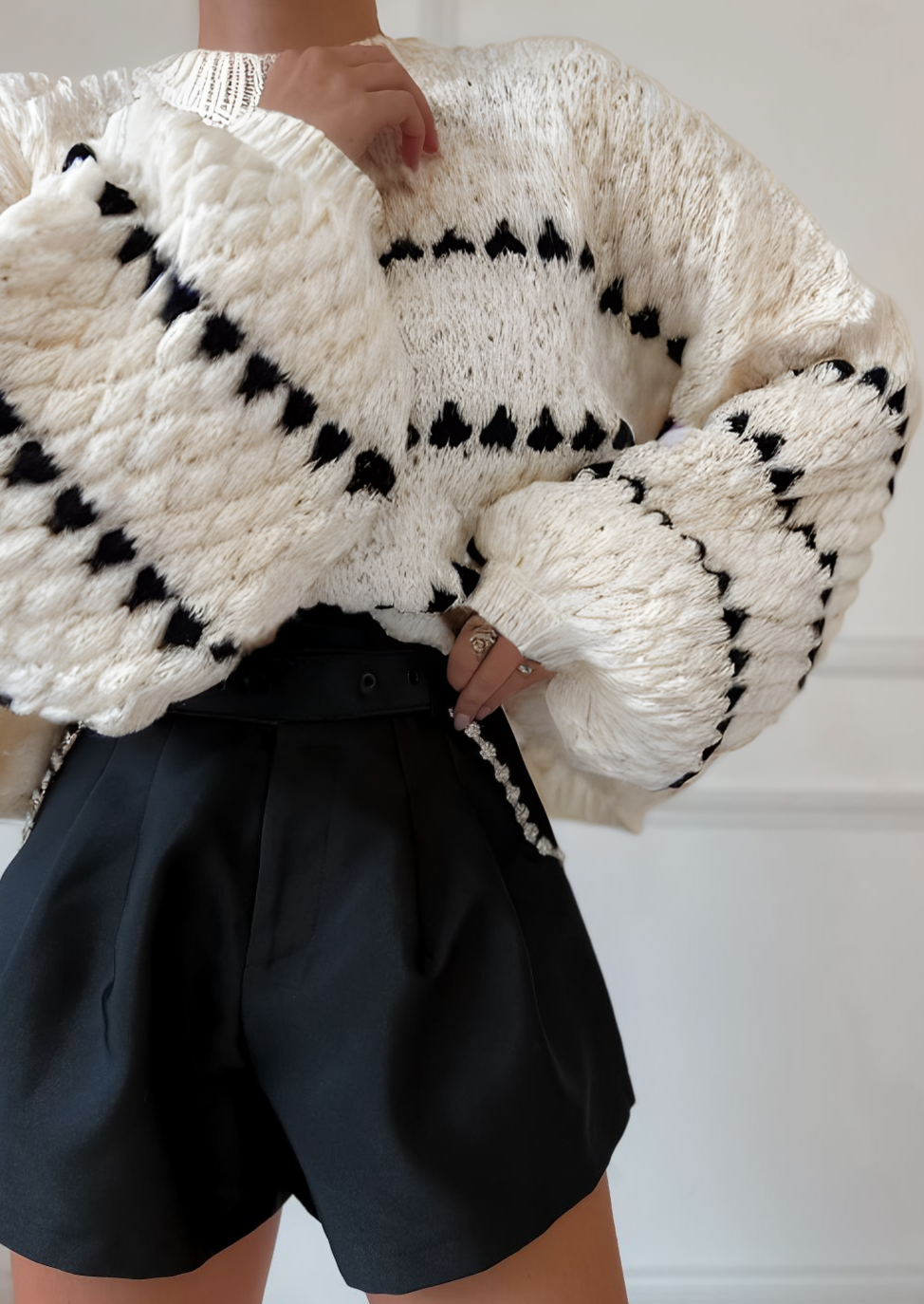 Samara | Oversized Gebreide Sweater – Comfort & Stijl
