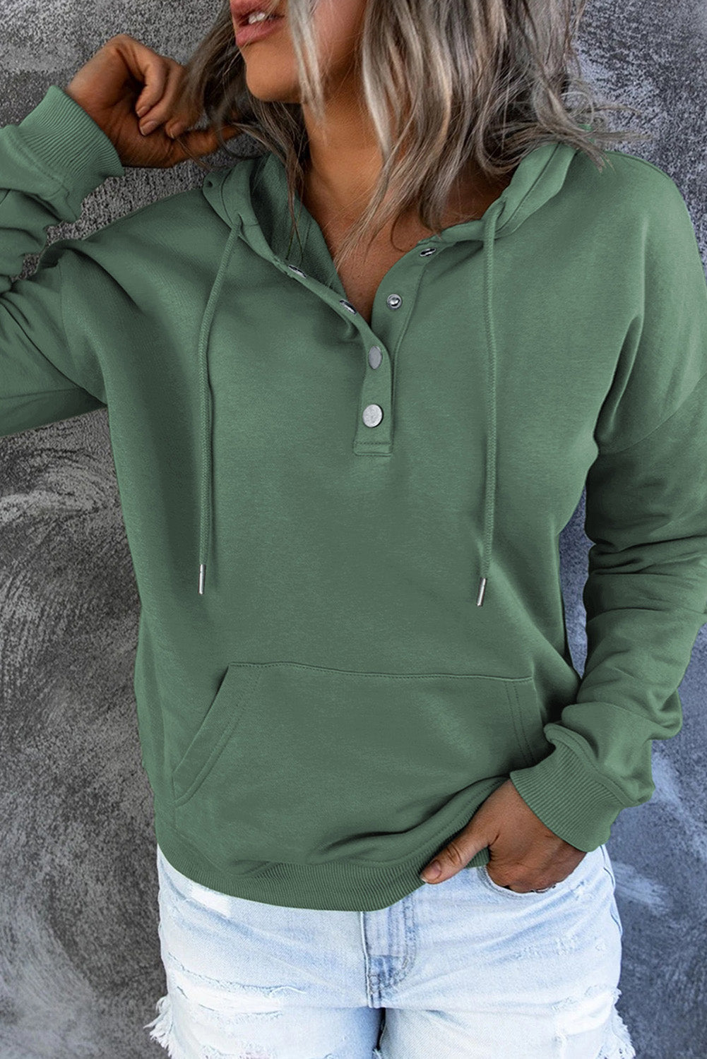 June | Basic Dames Hoodie Trui voor de Herfst