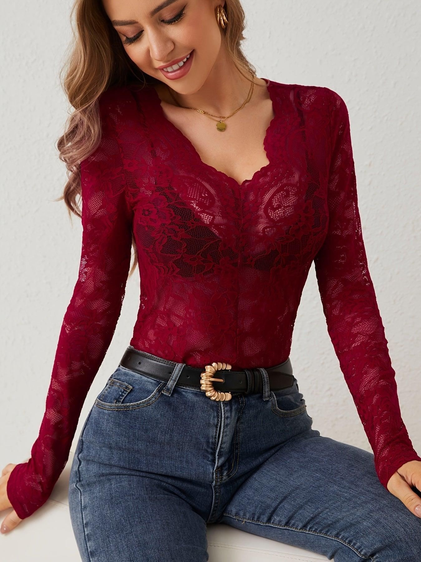 CLARICE | Delicate Lace Top