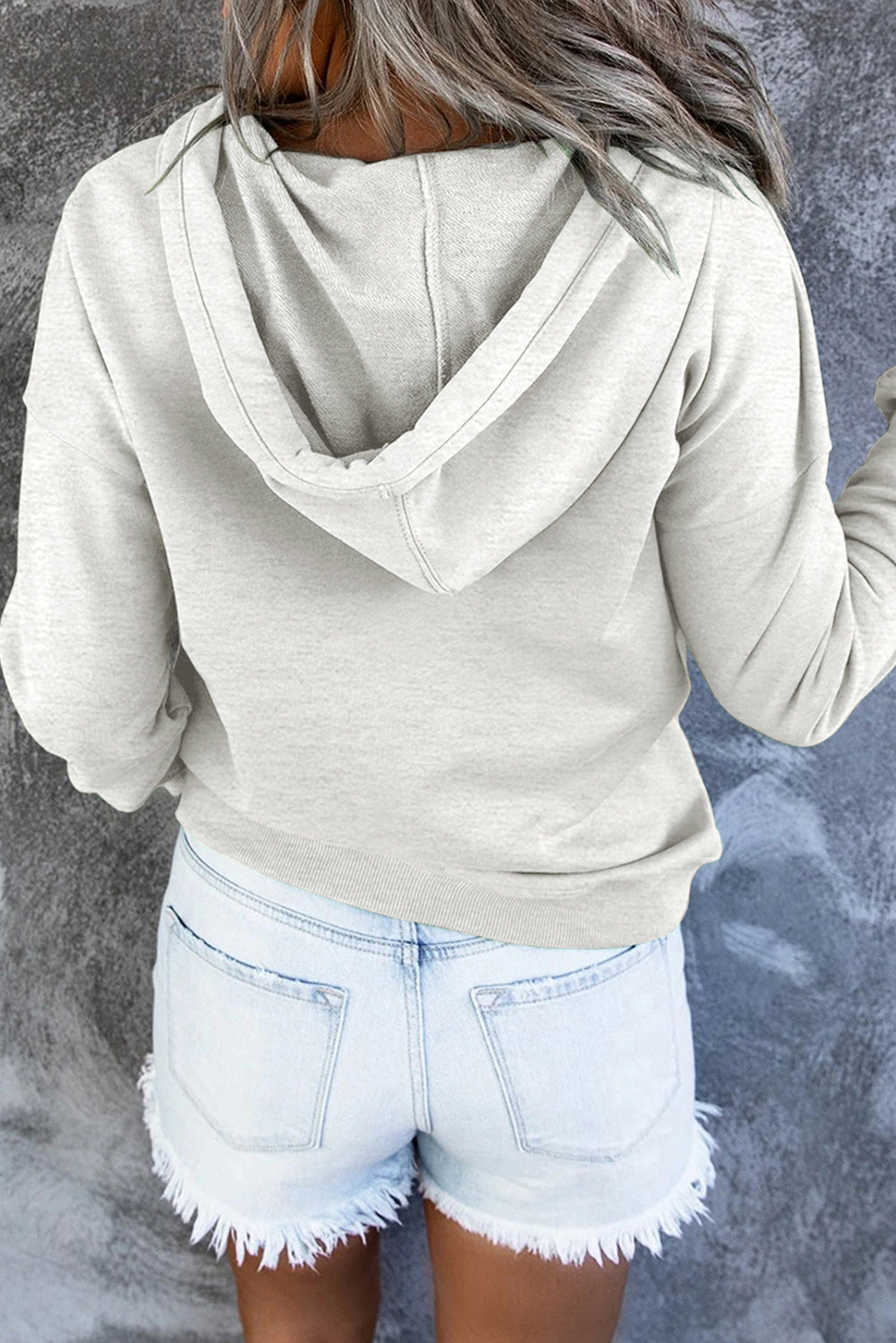 June | Basic Dames Hoodie Trui voor de Herfst
