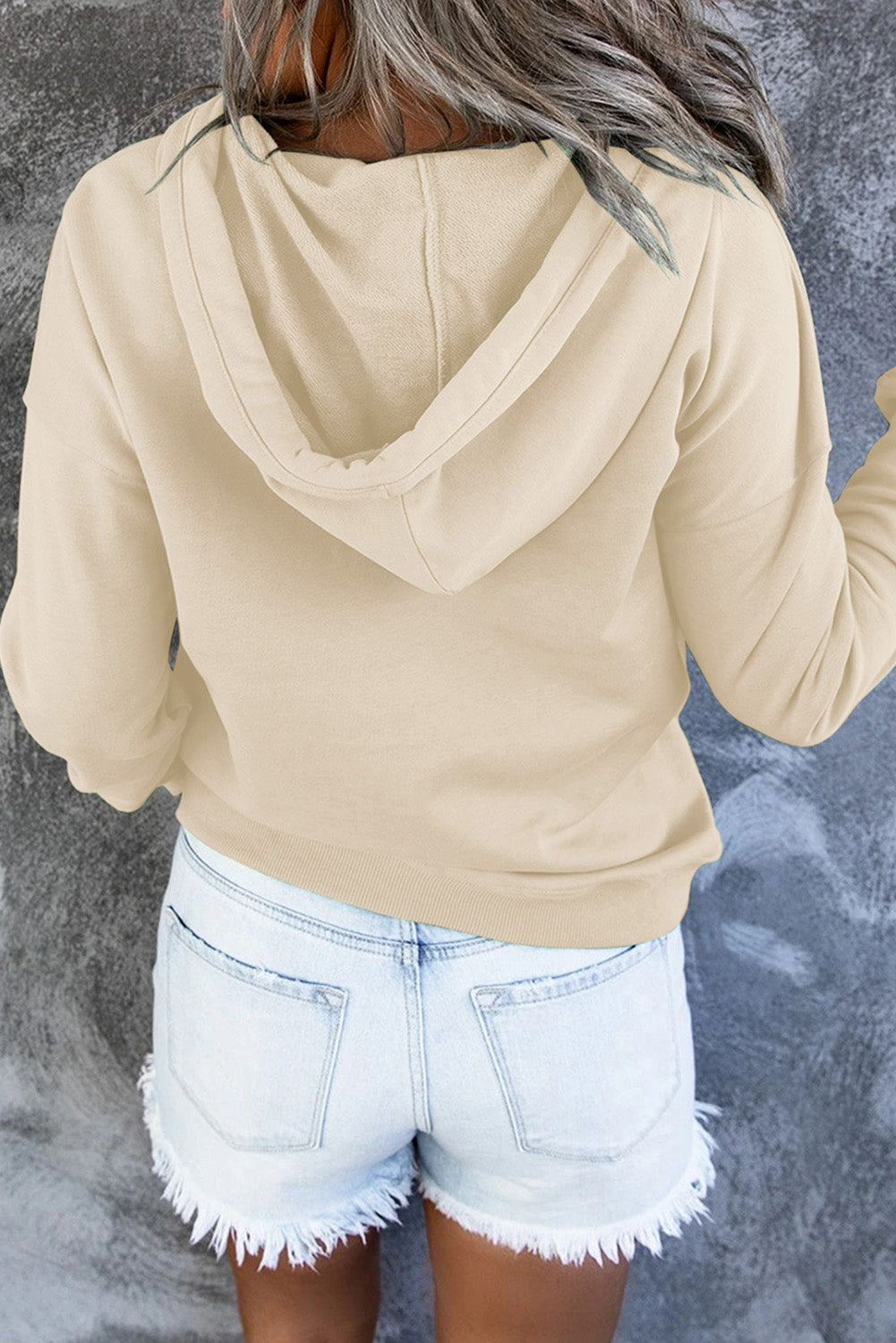 June | Basic Dames Hoodie Trui voor de Herfst