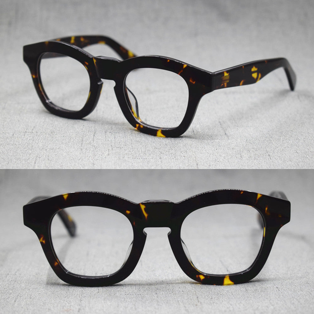 Barb | Dames Dikke Retro Plaatbril – Acetate Monturen