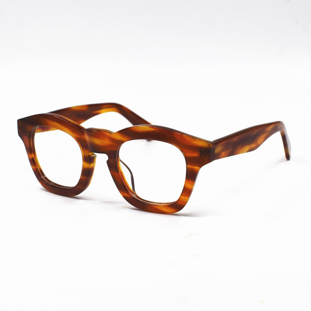 Barb | Dames Dikke Retro Plaatbril – Acetate Monturen