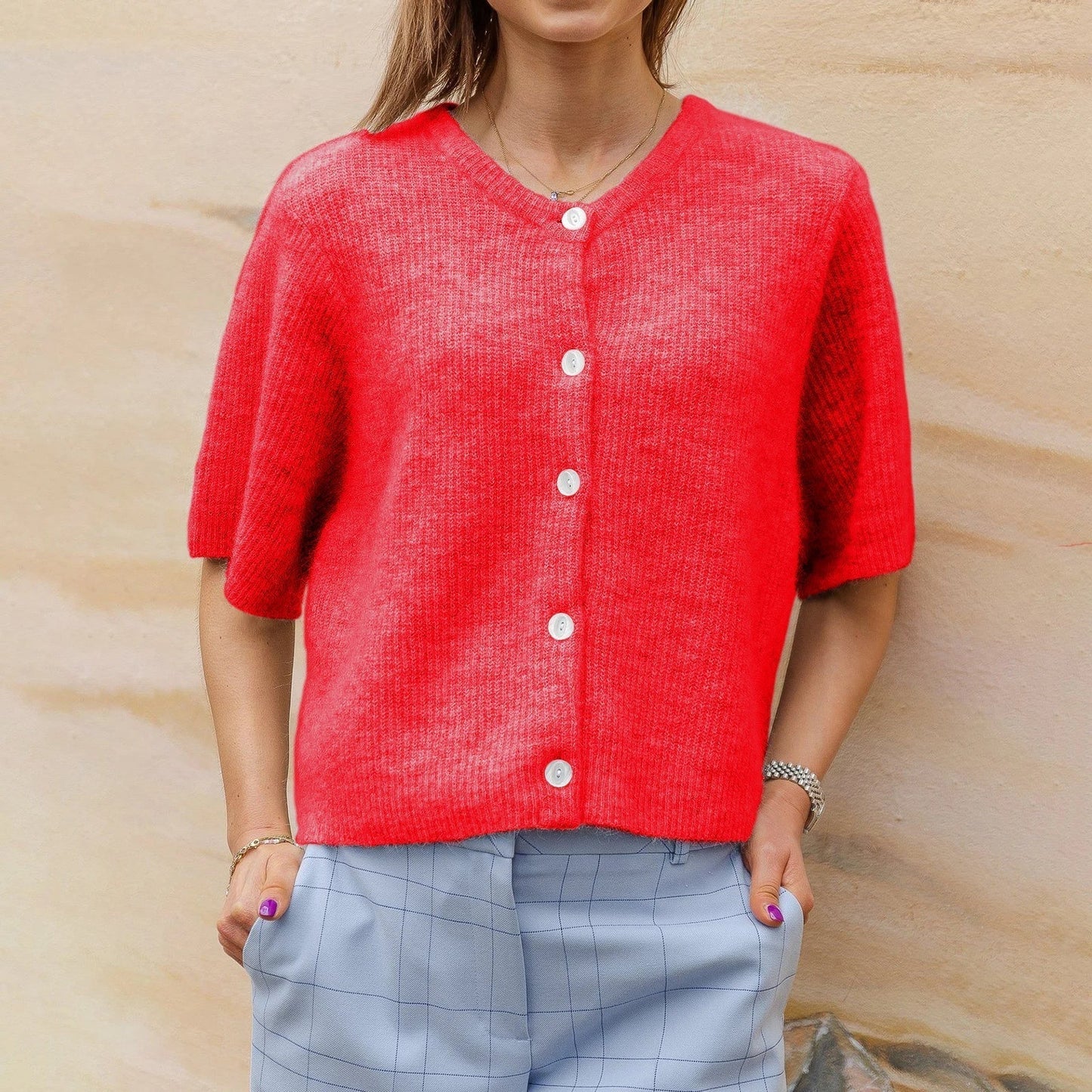 Gwen - Moderne Stijlvolle Vest voor een Luxe Herfst