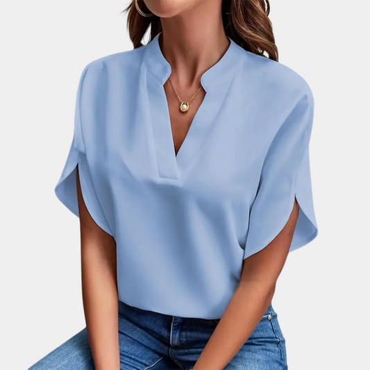 Esmeralda - Effen Dames Blouse