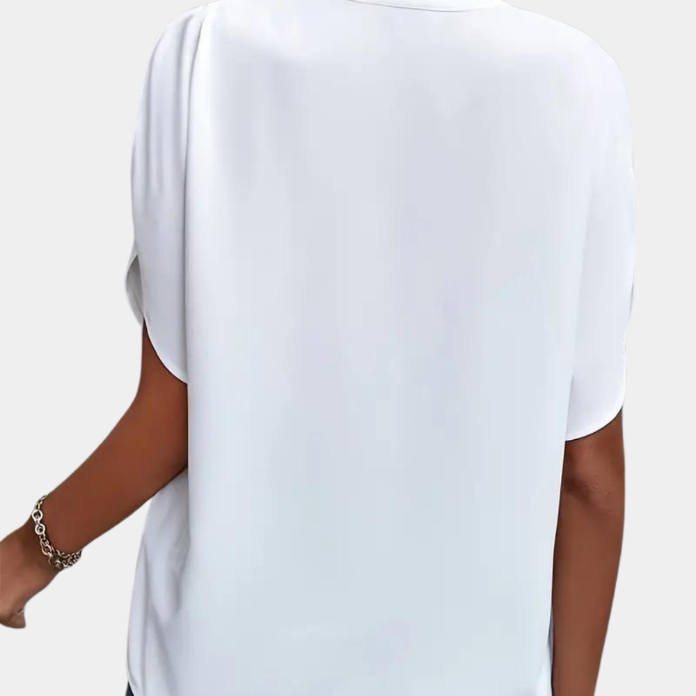 Esmeralda - Effen Dames Blouse