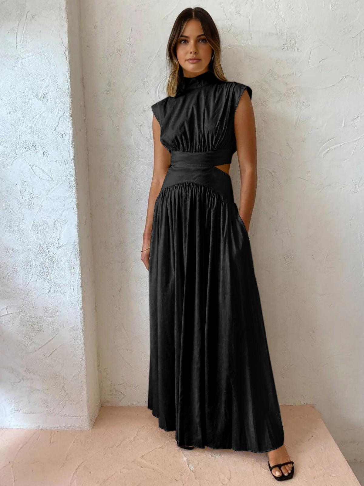 Alice | Flatterende Maxi-Jurk met Uitgesneden Taille