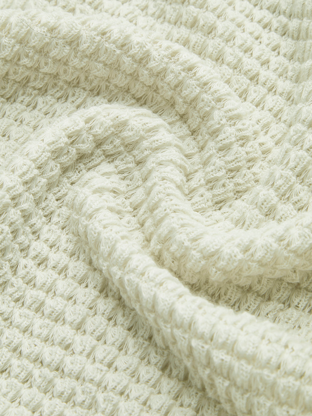 Gemma| Waffle Knit Lange Mouwen Herfst Shirt