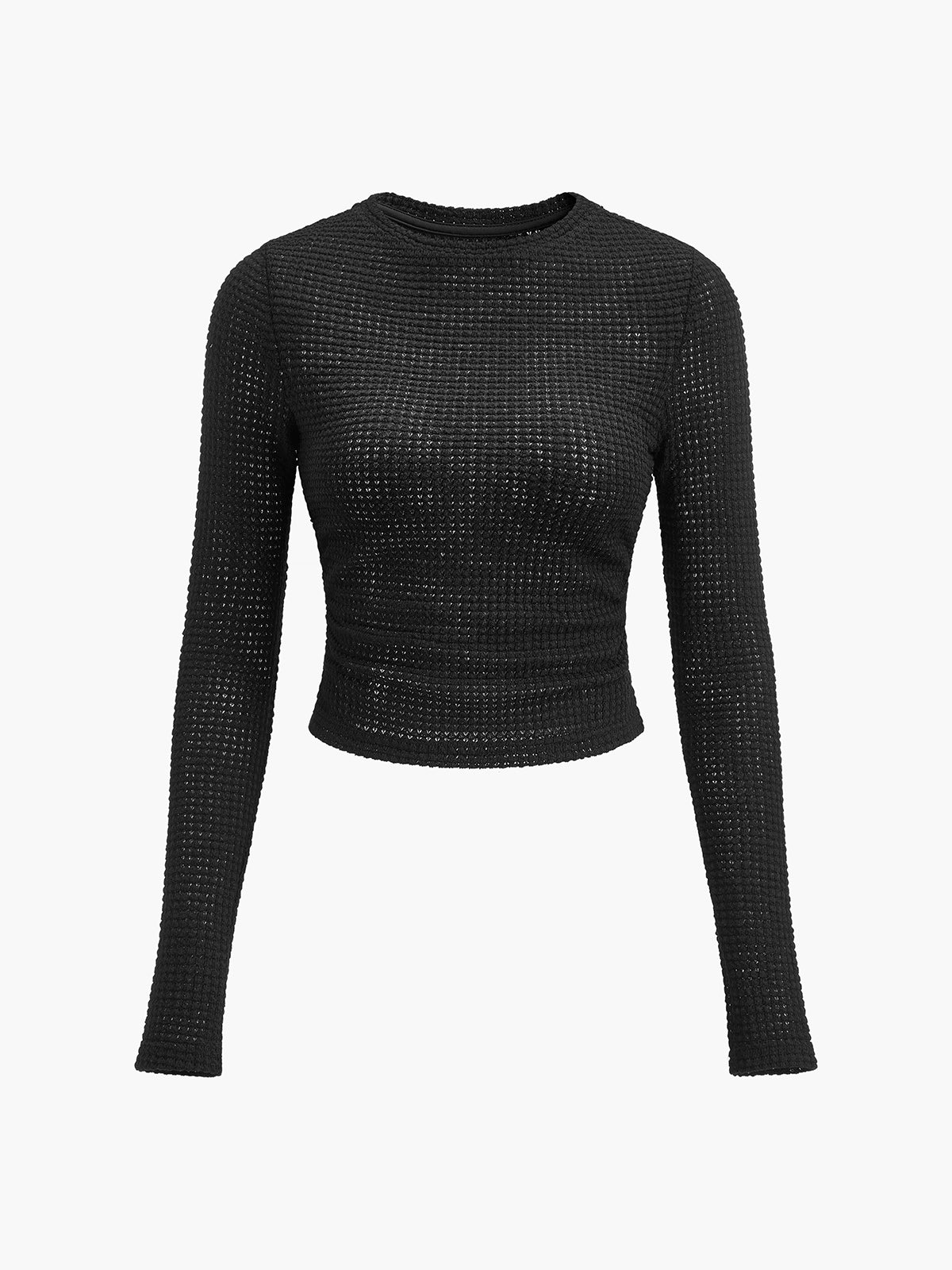 Gemma| Waffle Knit Lange Mouwen Herfst Shirt