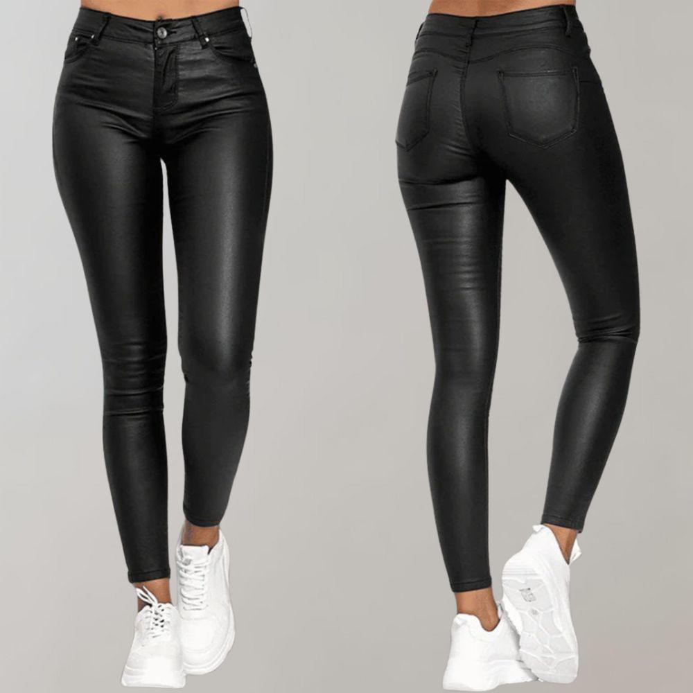 Crissy Leren Broek | De perfecte combinatie van comfort en elegantie