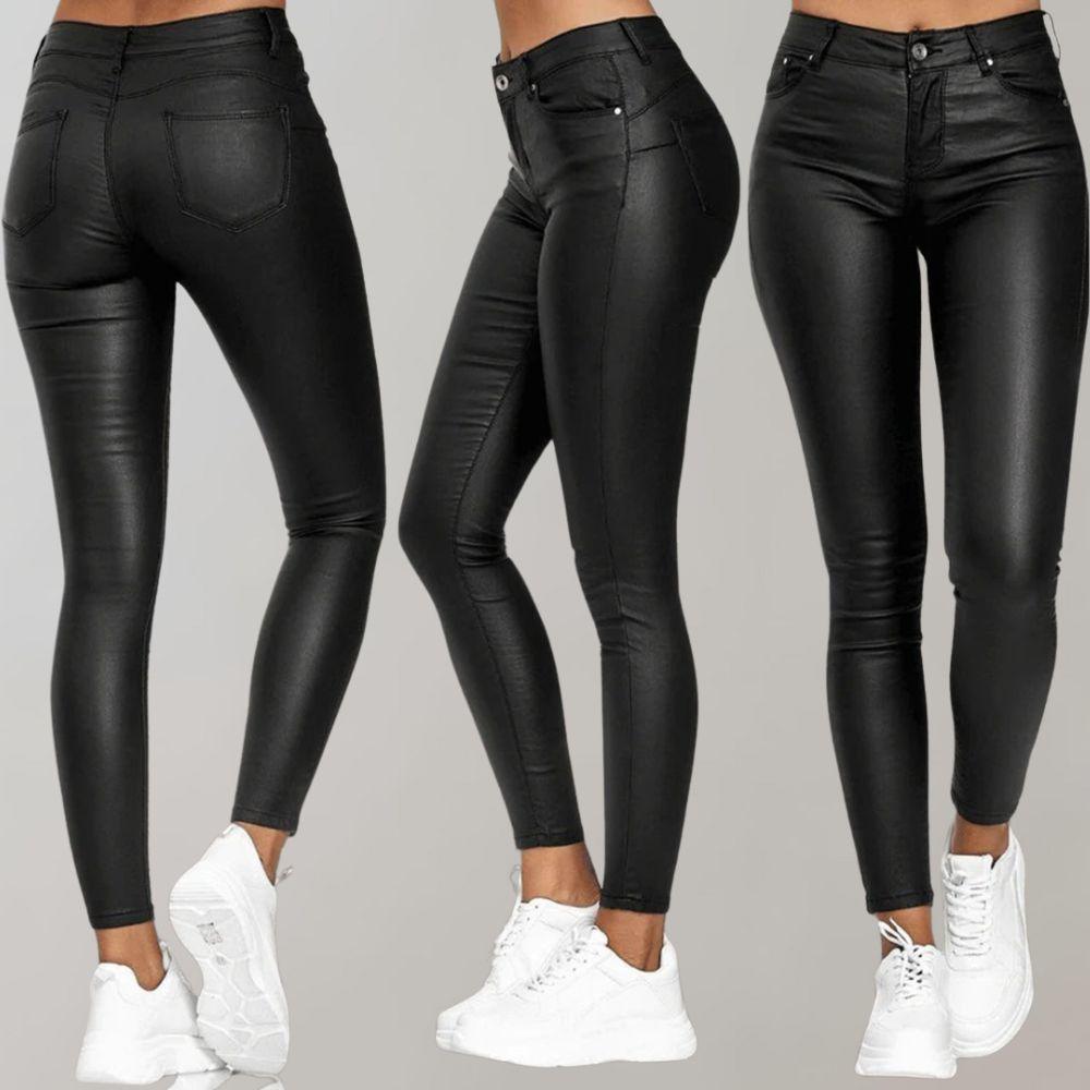 Crissy Leren Broek | De perfecte combinatie van comfort en elegantie
