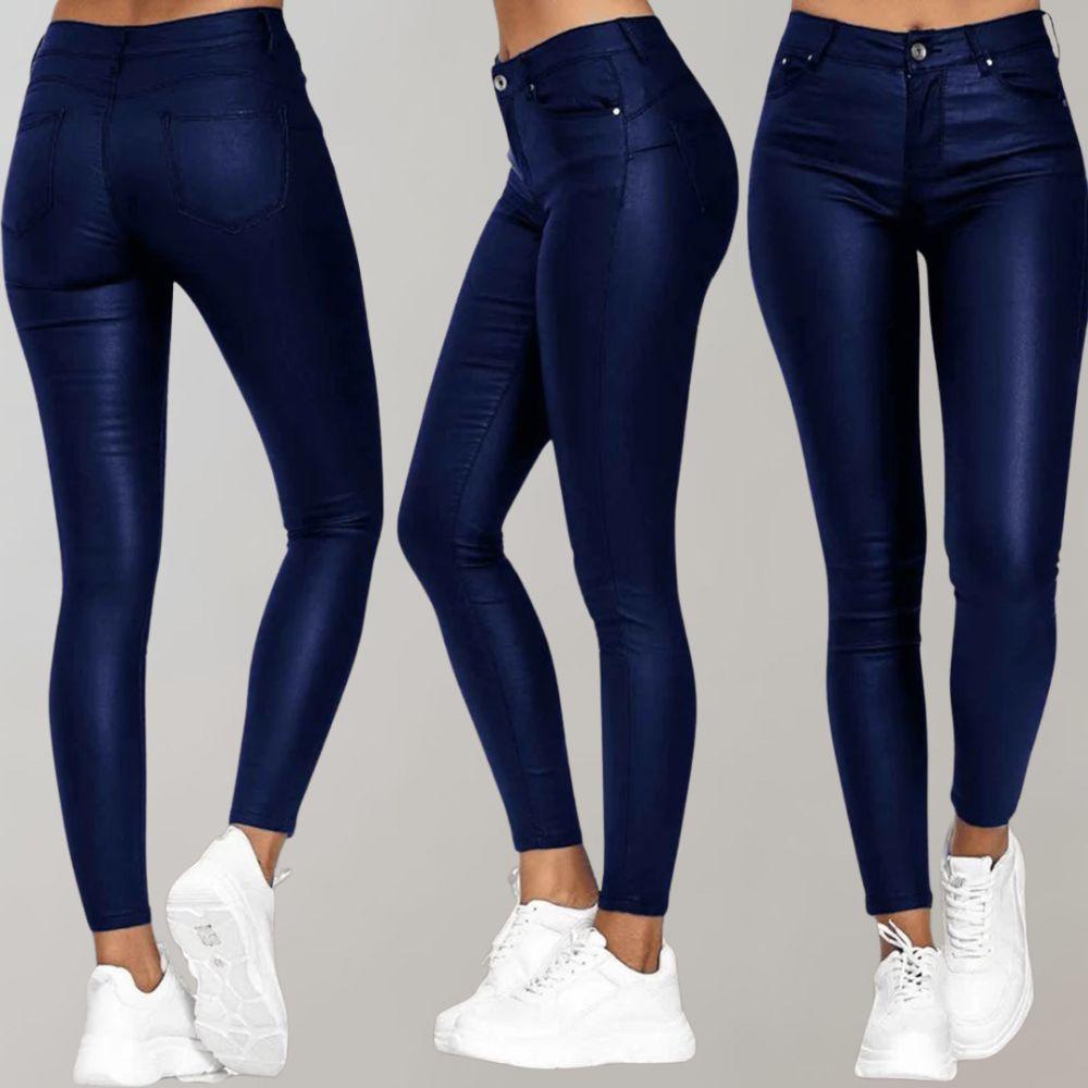 Crissy Leren Broek | De perfecte combinatie van comfort en elegantie
