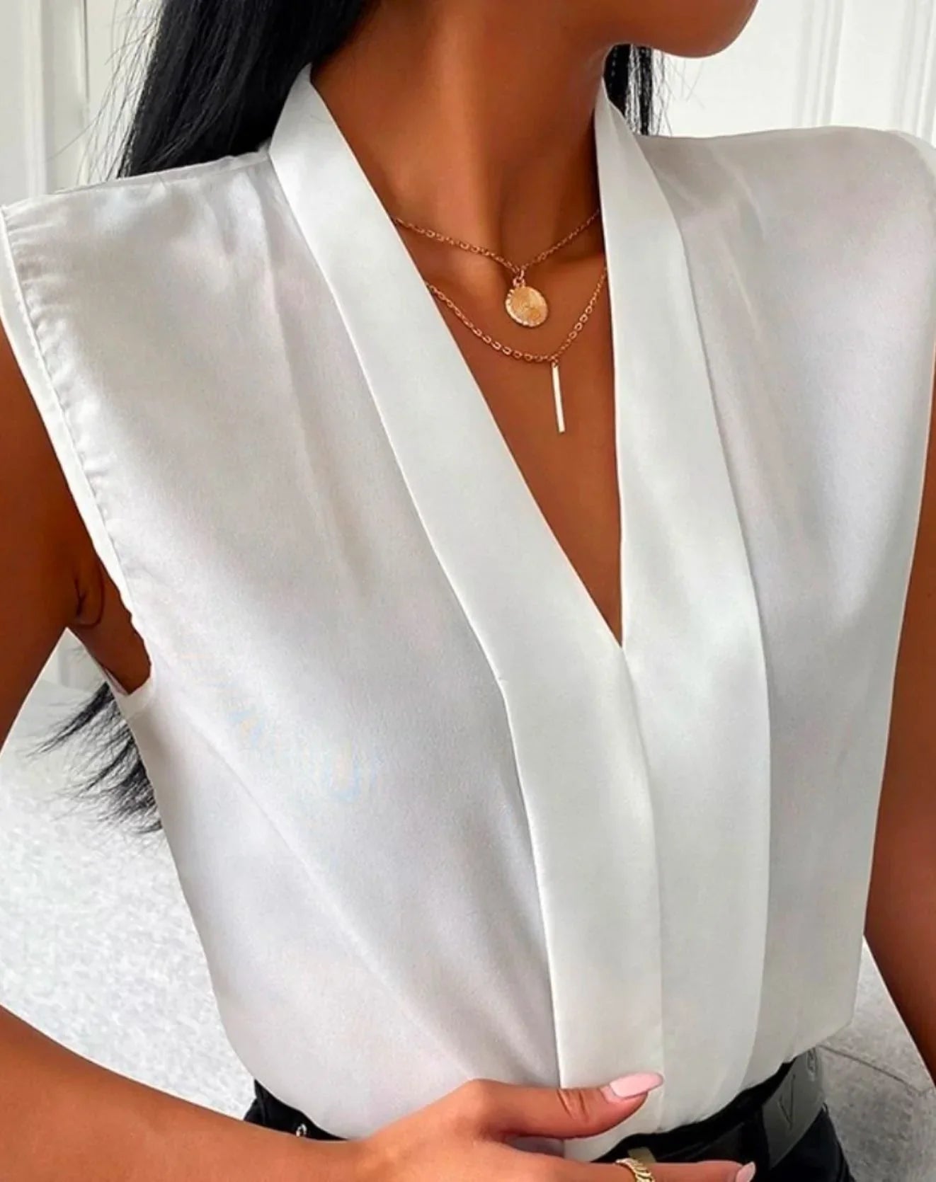 Lexi – Zomerse Mouwloze Blouse voor dames