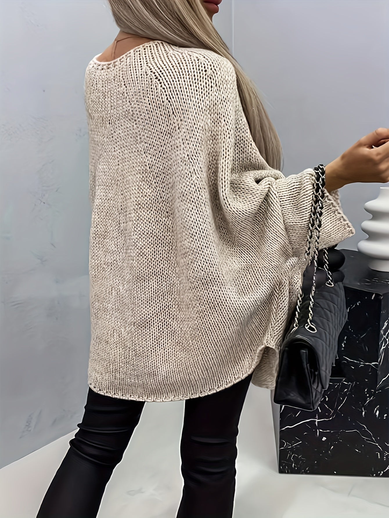 Ayleen | Stijlvolle Oversized Gebreide Trui