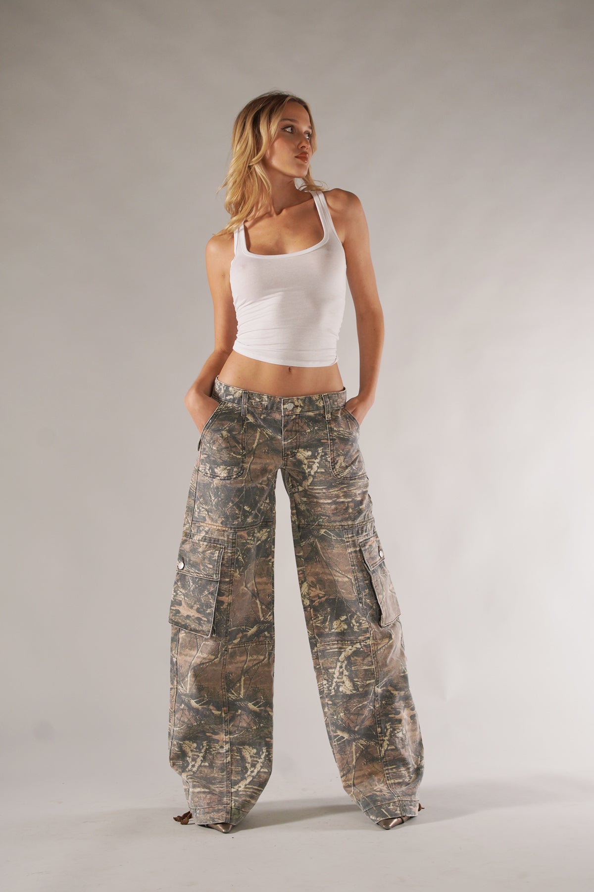 Sunny | Stijlvolle Cargo Broek voor dames