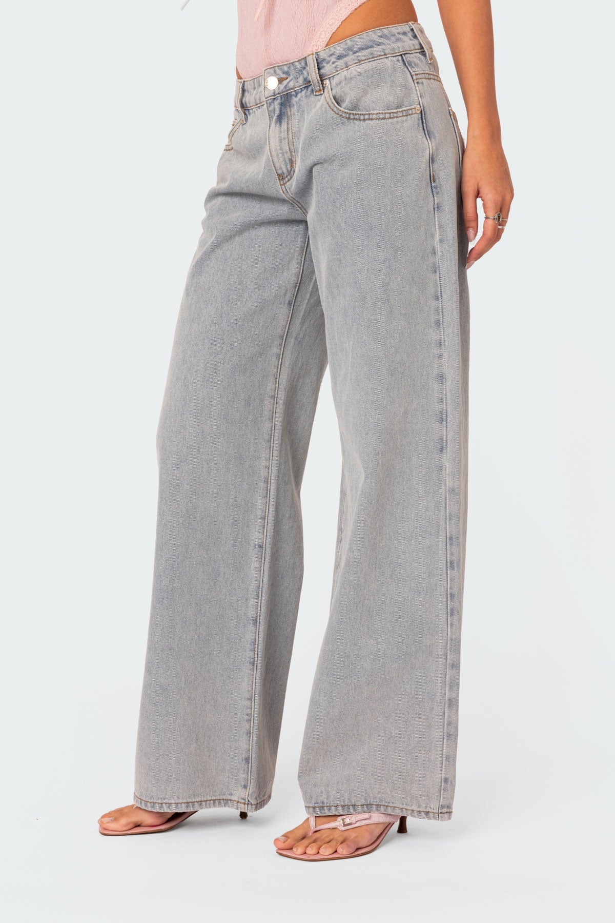 Dunja | Bow Tie Jeans met Elegant Strikdetail voor Dames