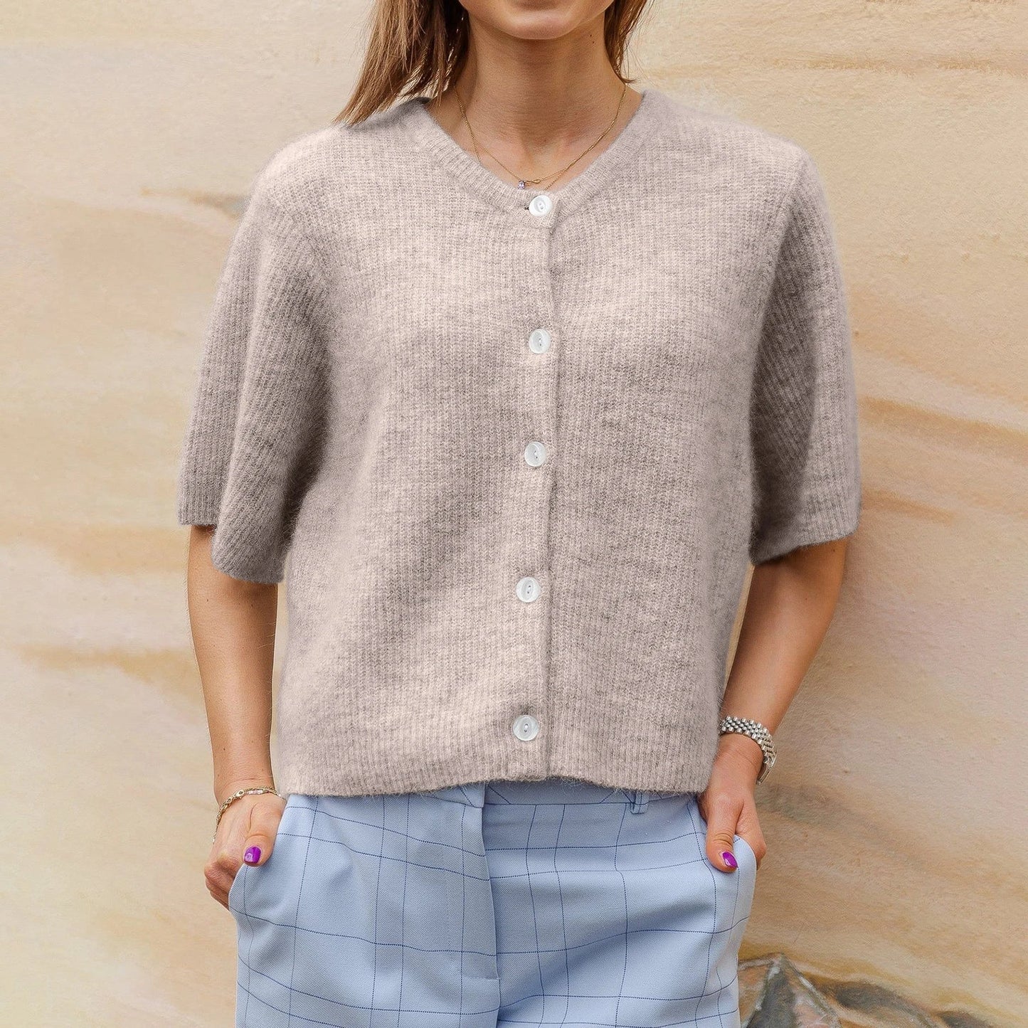 Gwen - Moderne Stijlvolle Vest voor een Luxe Herfst