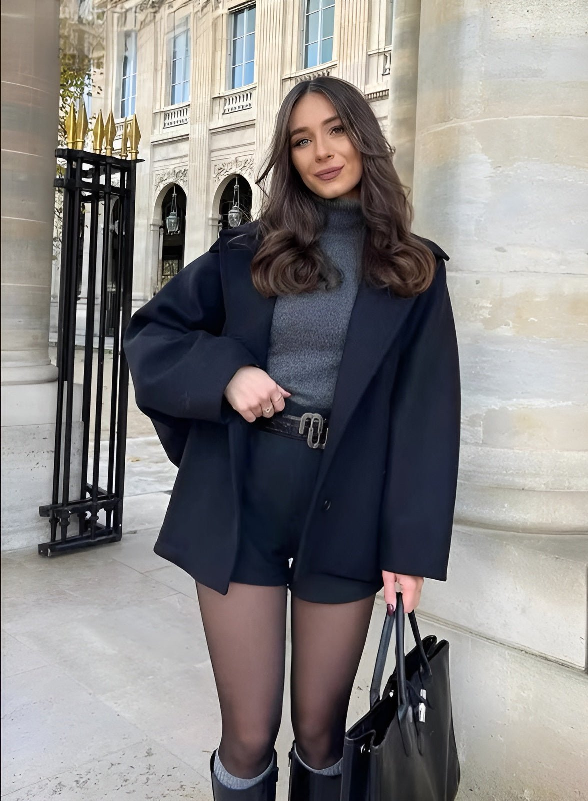 Zoë | Trendy wollen jas voor dames