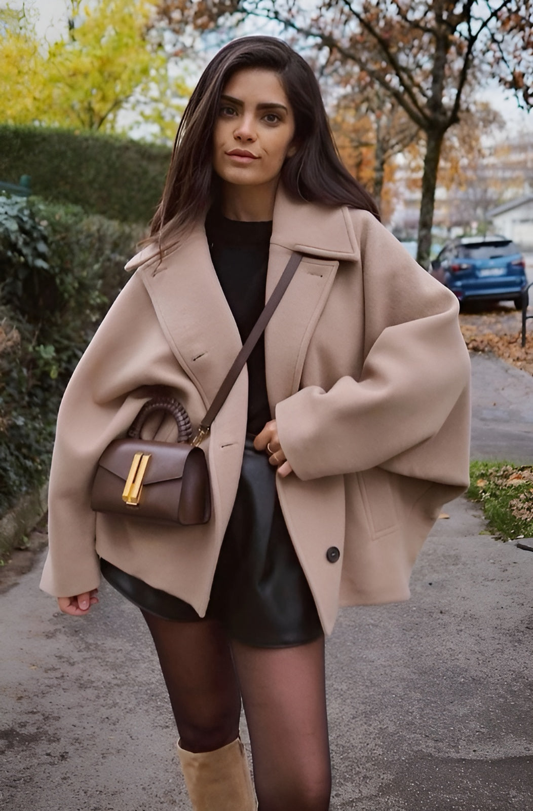 Zoë | Trendy wollen jas voor dames