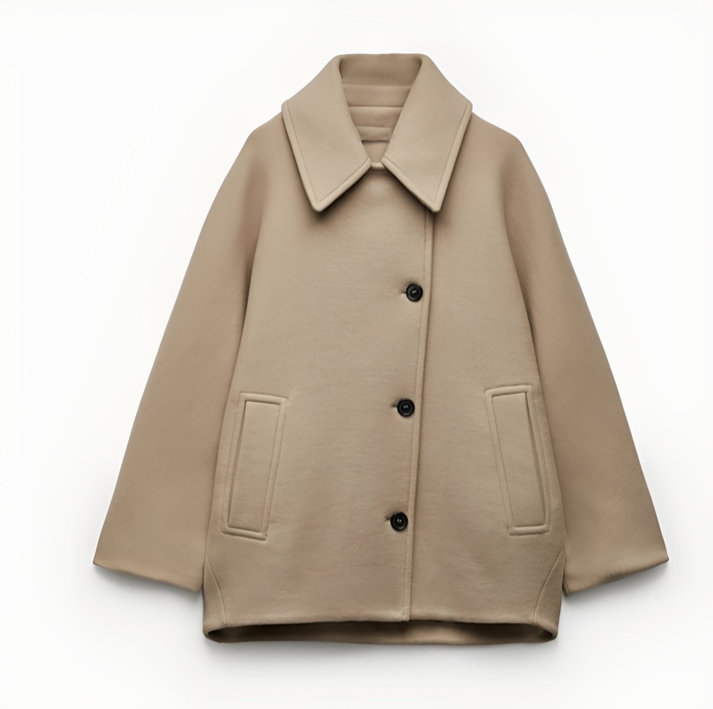 Zoë | Trendy wollen jas voor dames