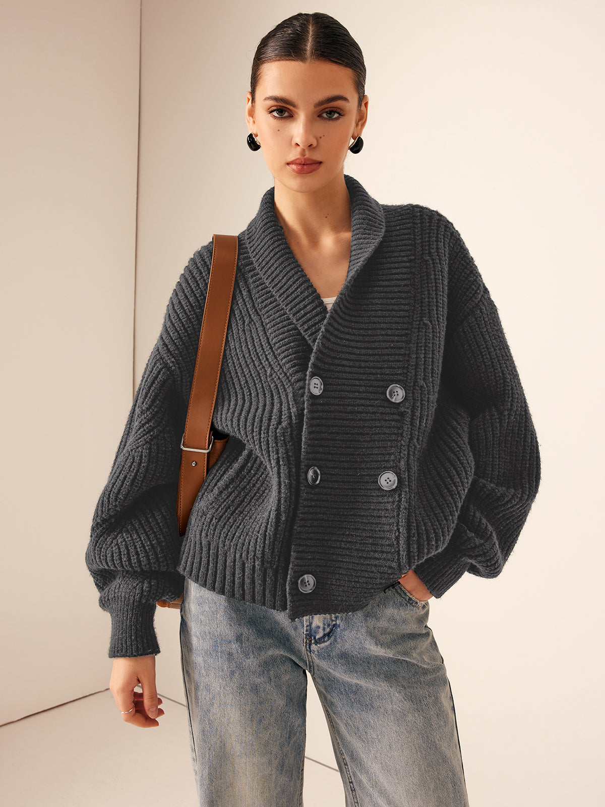 Viviana | Comfy Gebreide Trui Dames - Hoge Stretch en Warm