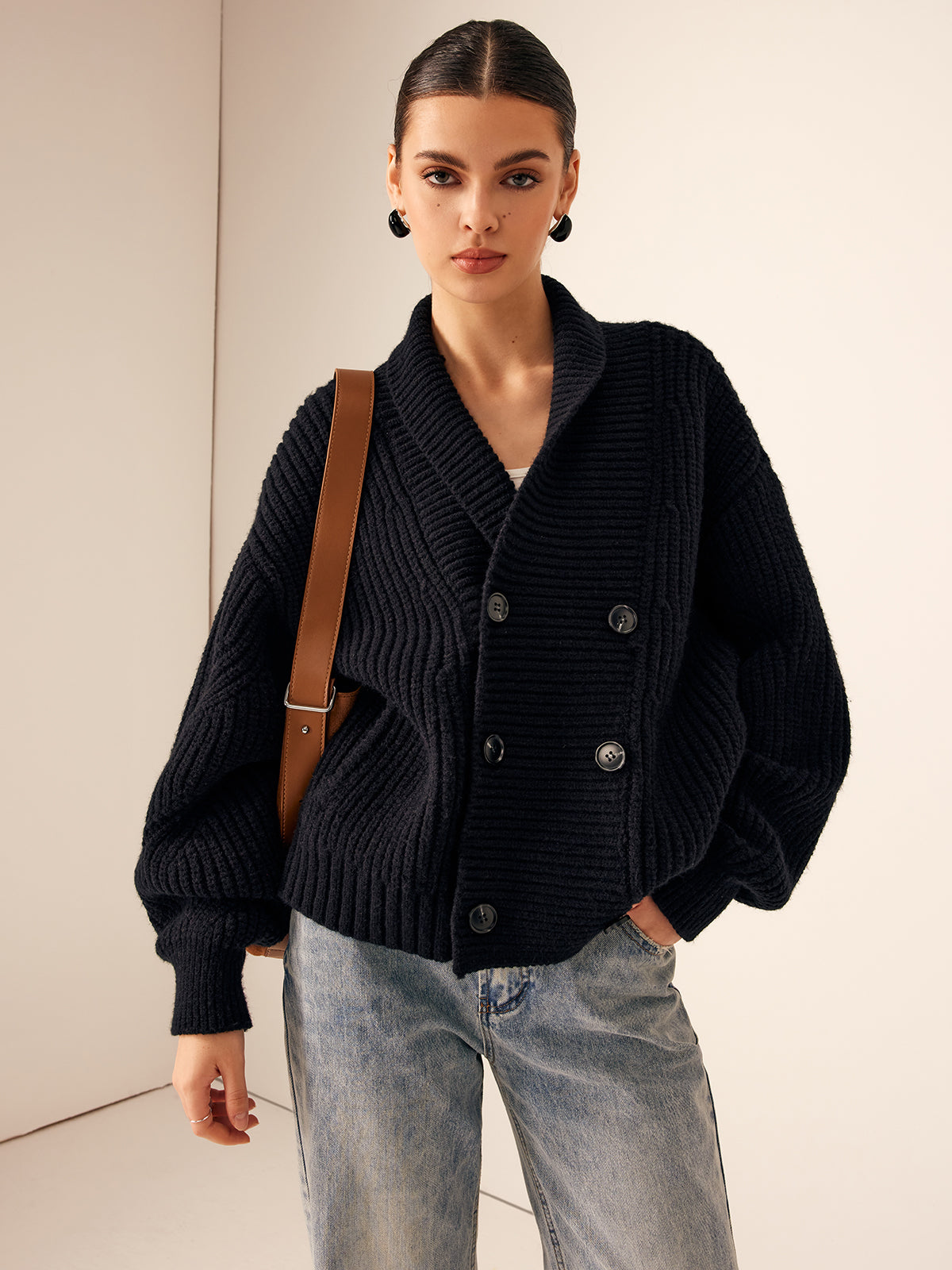 Viviana | Comfy Gebreide Trui Dames - Hoge Stretch en Warm