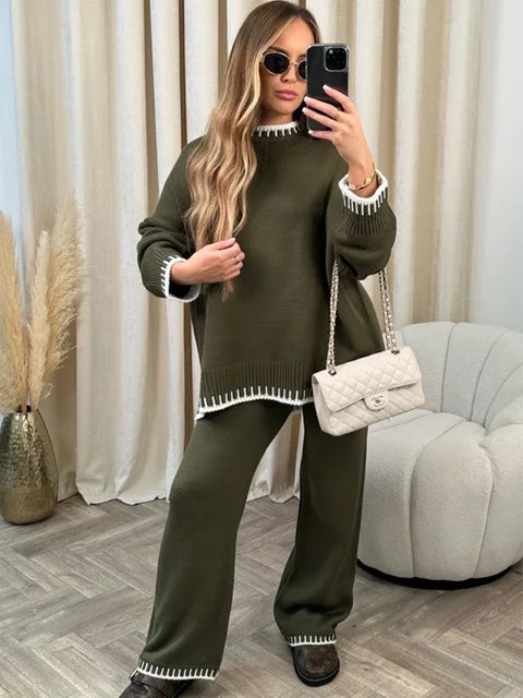 MAE - Trendy tweedelige set voor de Herfst