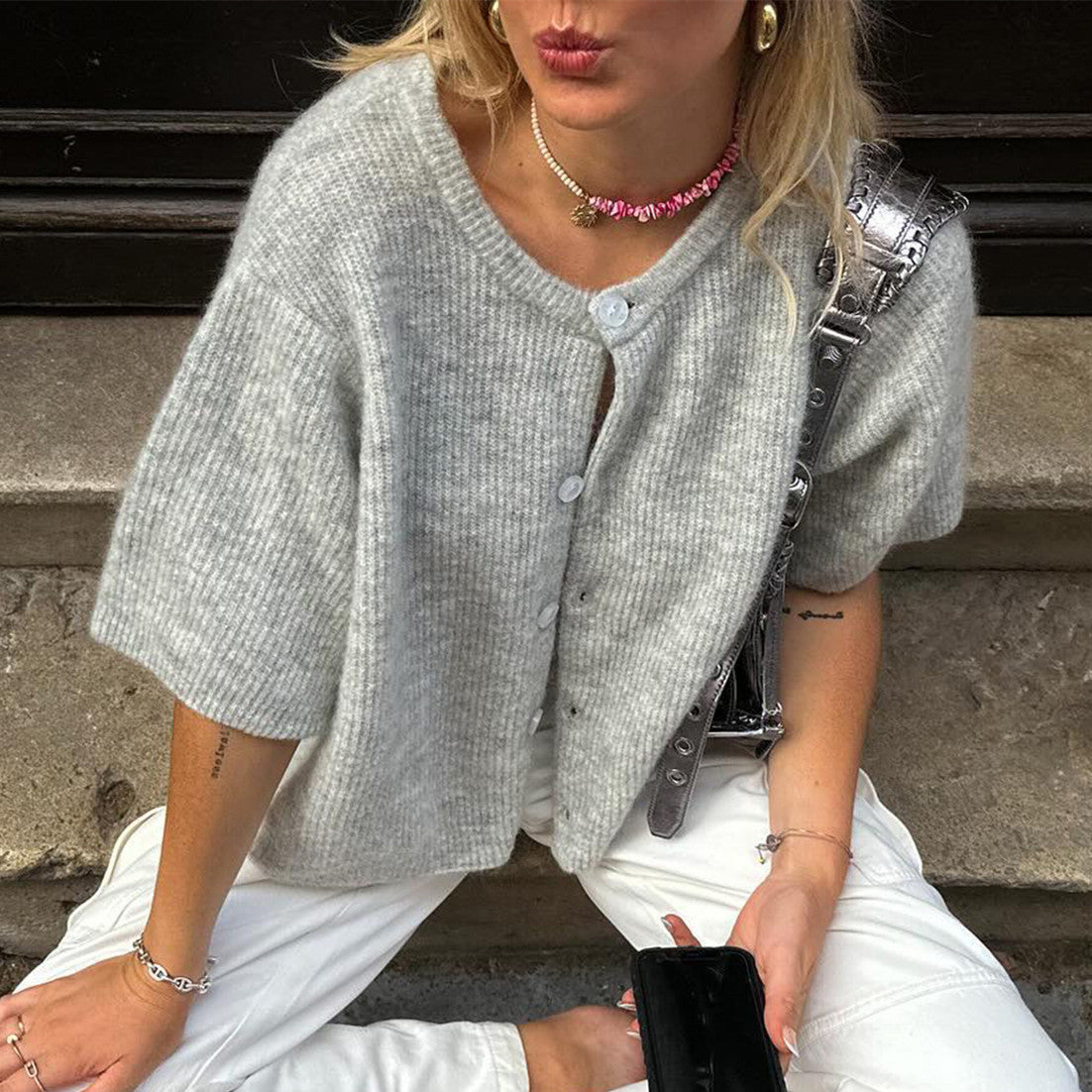 Gwen - Moderne Stijlvolle Vest voor een Luxe Herfst