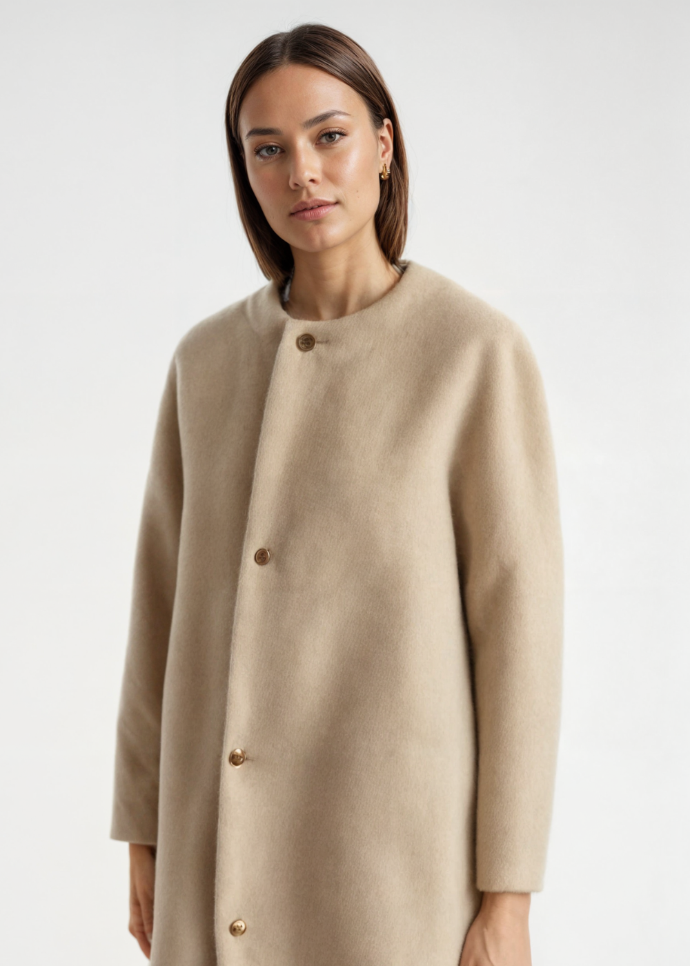 Nicole | Stijlvol Vest van Zachte Stof Dames - Comfortabele Open Cardigan