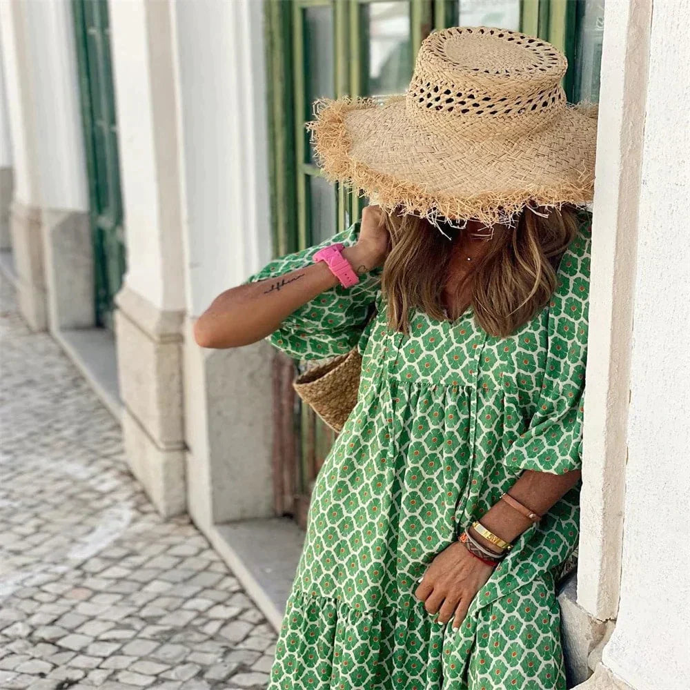 Sas - Trendy lange Zomer jurk voor dames