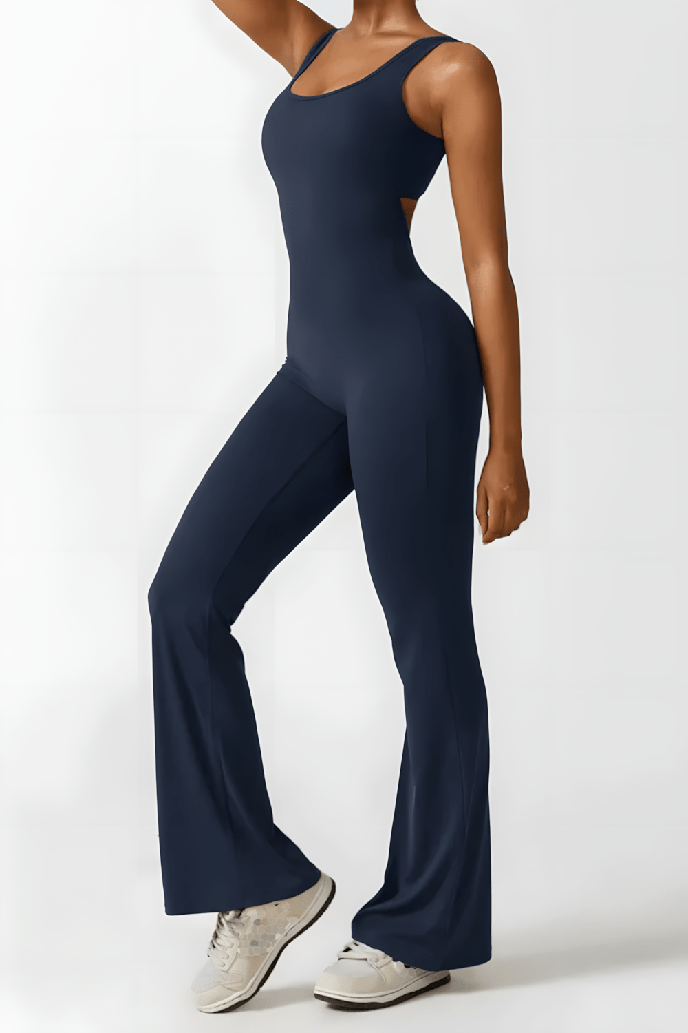 Bilbao | Wijd uitlopende elegante jumpsuit voor dames