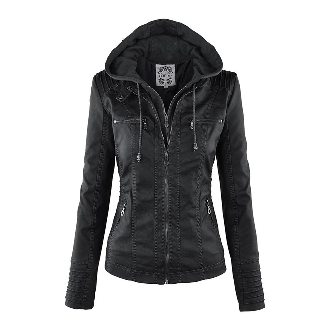 LYNN - Stoere Leren Herfstjas voor dames
