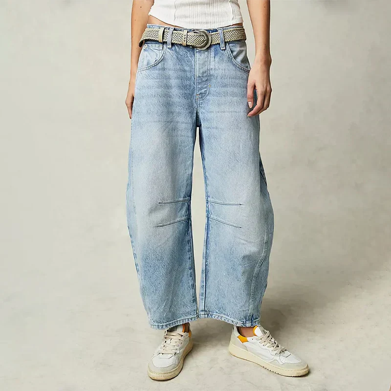 Esra – Wide-Leg Comfort Dames Jeans