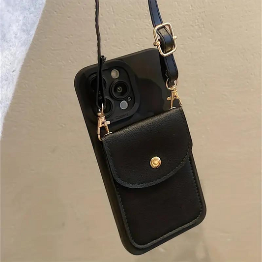 Lille | Crossbody Portemonnee Telefoonhoesje met Riem