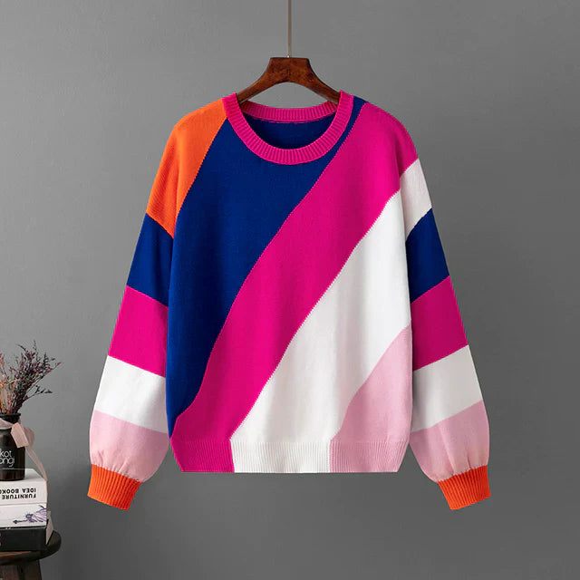 Mariella | Gestreepte Herfst Trui voor dames