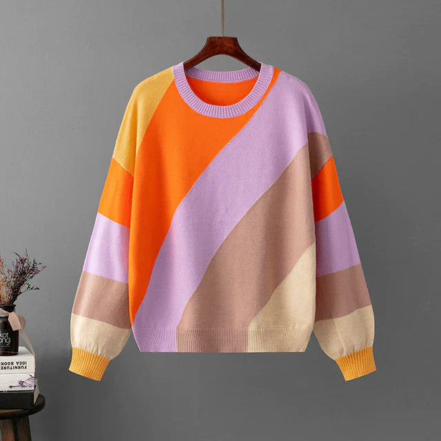 Mariella | Gestreepte Herfst Trui voor dames