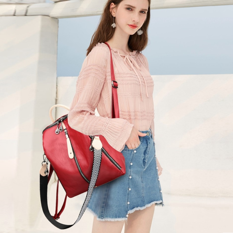 Indiana | Luxe en Ruime Leren Rugzak