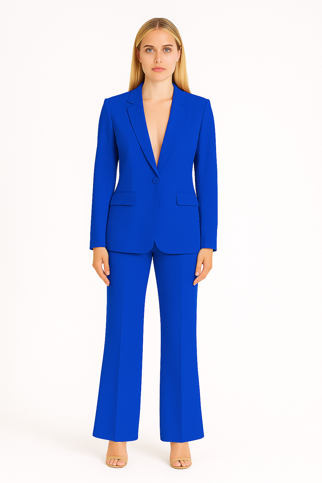 Bodille | Elegante Blazer en Pantalon Set voor een Stijlvolle Zakelijke Look