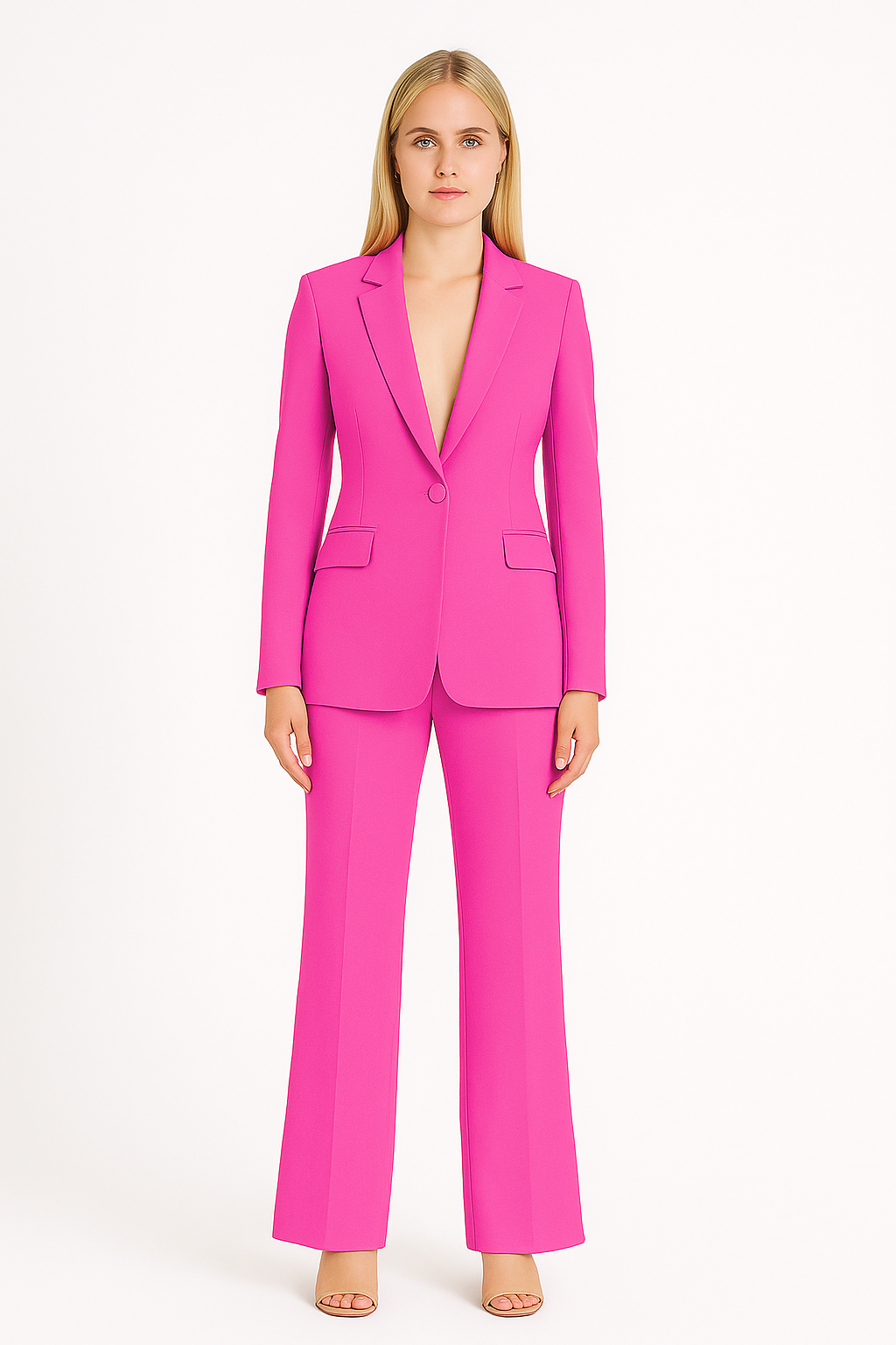 Bodille | Elegante Blazer en Pantalon Set voor een Stijlvolle Zakelijke Look