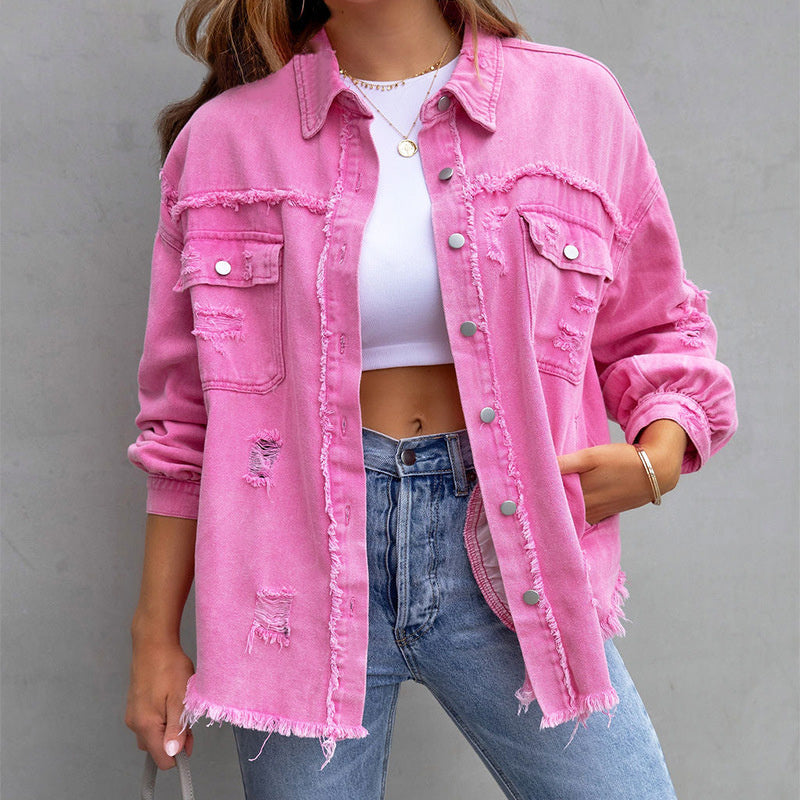 Maud | Oversized spijkerjack voor vrouwen