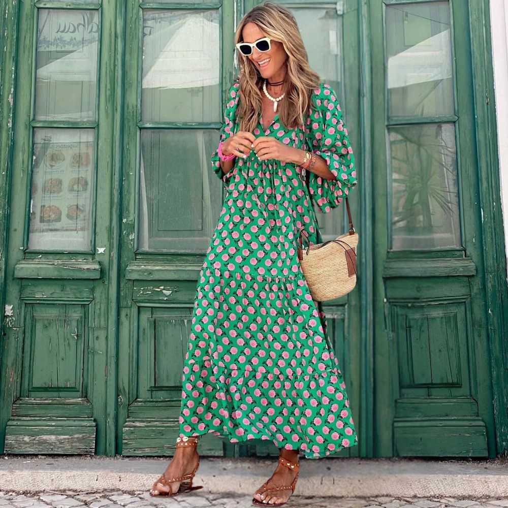Sas - Trendy lange Zomer jurk voor dames