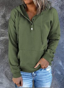June | Basic Dames Hoodie Trui voor de Herfst
