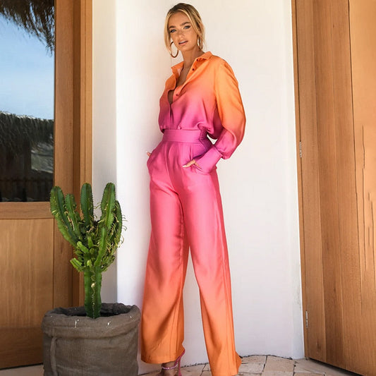 Ciara - Elegante Tweedelige Damesset voor de Zomer